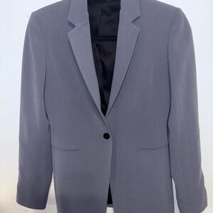 Theory Women’s Size 0 Gray Staple Blazer